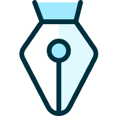 Vectors Pen Icon from Ultimate Duotone Set