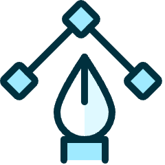 Vectors Pen Anchor Icon from Ultimate Duotone Set