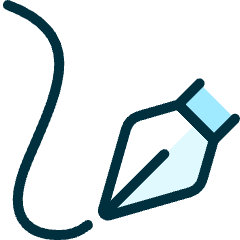 Vectors Pen Draw Icon from Ultimate Duotone Set