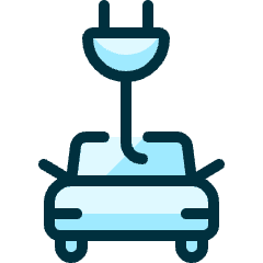 Clean Car Cable Charge 2 Icon from Ultimate Duotone Set
