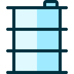 Fossil Energy Barrel Icon from Ultimate Duotone Set