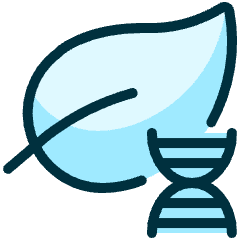 Gmo Food Leaf Dna Icon from Ultimate Duotone Set