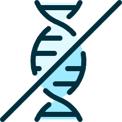 Non Gmo Dna Icon from Ultimate Duotone Set