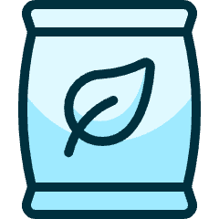 Organic Bag Leaf Icon from Ultimate Duotone Set