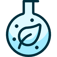 Organic Flask 1 Icon from Ultimate Duotone Set