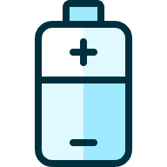 Fossil Energy Battery Icon from Ultimate Duotone Set