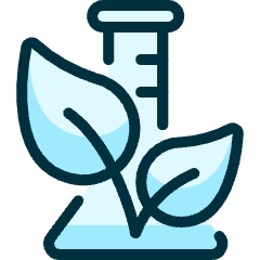 Non Gmo Organic Flask Icon from Ultimate Duotone Set