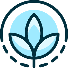 Organic Plant Icon from Ultimate Duotone Set