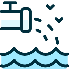 Pollution Faucet Water Icon from Ultimate Duotone Set