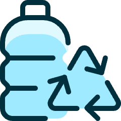 Recycling Bottle Icon from Ultimate Duotone Set
