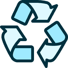 Recycling Sign Icon from Ultimate Duotone Set