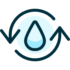 Water Protection Refresh Icon from Ultimate Duotone Set