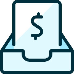 Drawer Cash Icon from Ultimate Duotone Set