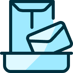 Drawer Envelope Icon from Ultimate Duotone Set