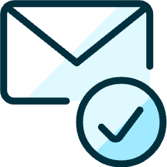 Email Action Check Icon from Ultimate Duotone Set