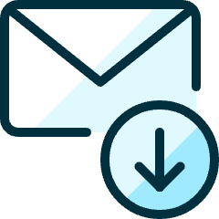 Email Action Download 1 Icon from Ultimate Duotone Set