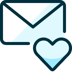 Email Action Heart 1 Icon from Ultimate Duotone Set