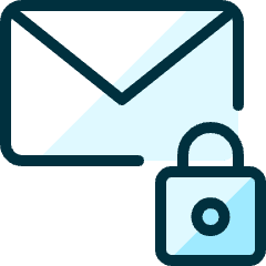 Email Action Lock Icon from Ultimate Duotone Set