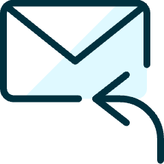 Email Action Reply 2 Icon from Ultimate Duotone Set