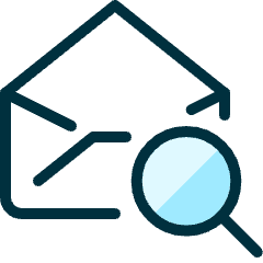 Email Action Search 1 Icon from Ultimate Duotone Set