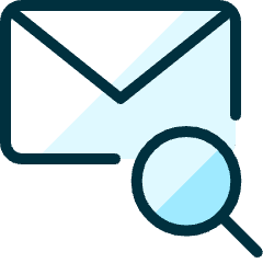 Email Action Search Icon from Ultimate Duotone Set