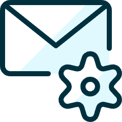 Email Action Settings Icon from Ultimate Duotone Set