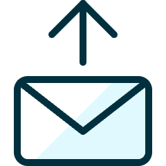 Email Action Upload Icon from Ultimate Duotone Set