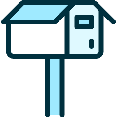 Mailbox House Icon from Ultimate Duotone Set