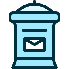 Mailbox Post 1 Icon from Ultimate Duotone Set