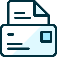 Read Email Letter Icon from Ultimate Duotone Set