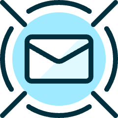 Read Email Target Icon from Ultimate Duotone Set
