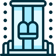 Amusement Park Speed Machine Icon from Ultimate Duotone Set