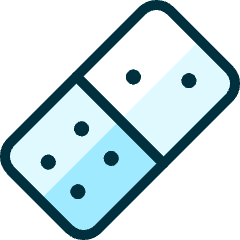 Board Game Deuce Icon from Ultimate Duotone Set