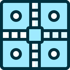 Board Game Ludo 1 Icon from Ultimate Duotone Set
