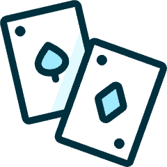 Card Game Cards Spade Diamond Icon from Ultimate Duotone Set