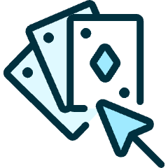 Card Game Choose Icon from Ultimate Duotone Set