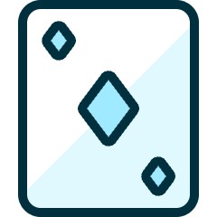 Card Game Diamond Icon from Ultimate Duotone Set