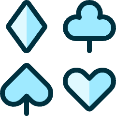Card Game Symbols Icon from Ultimate Duotone Set