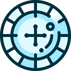 Casino Add Chips Icon from Ultimate Duotone Set
