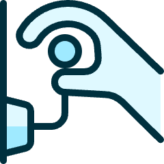Casino Pull Machine Slot Icon from Ultimate Duotone Set