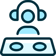 Concert Dj Icon from Ultimate Duotone Set