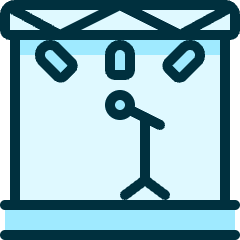 Concert Microphone Icon from Ultimate Duotone Set