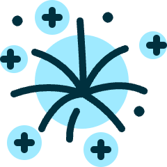 Fireworks Icon from Ultimate Duotone Set