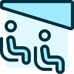 Movie Audience Icon from Ultimate Duotone Set
