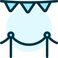 Museum Exhibition Icon from Ultimate Duotone Set