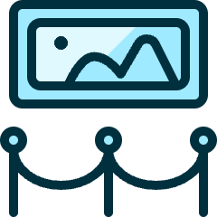 Museum Painting Icon from Ultimate Duotone Set