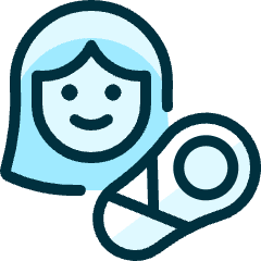 Baby Mother Icon from Ultimate Duotone Set