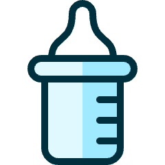 Baby Care Bottle Icon from Ultimate Duotone Set