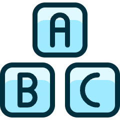 Educative Toys Alphabet Icon from Ultimate Duotone Set