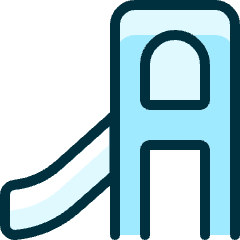 Family Outdoors Slide Icon from Ultimate Duotone Set